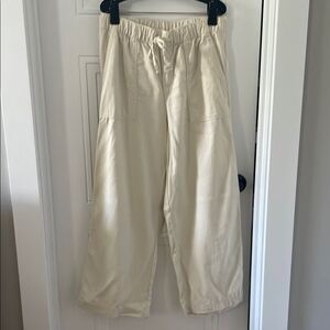 GAP Beige Drawstring Pants